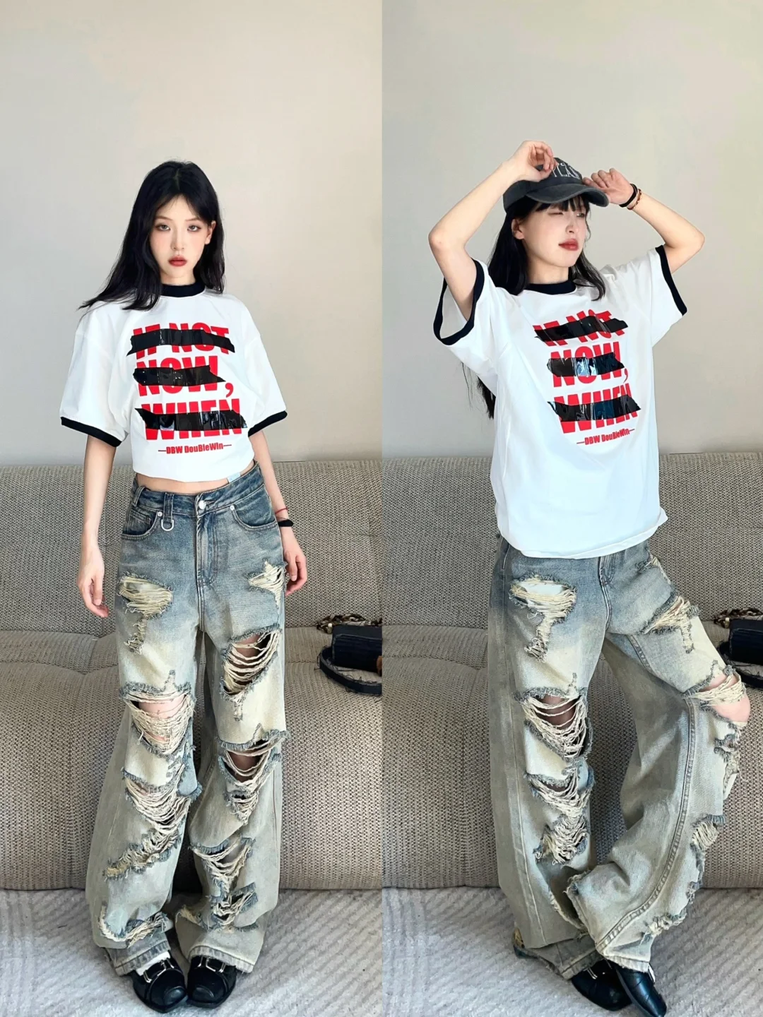 美式复古松弛感*走在街上有人叫我小帅哥