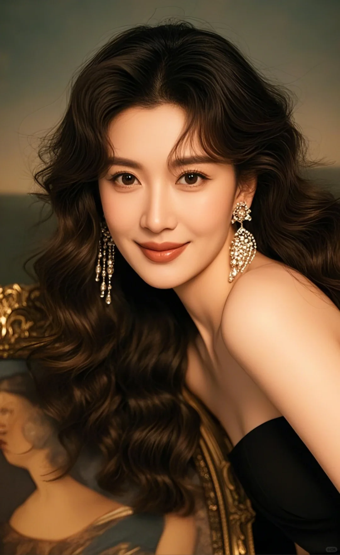 气质女神，美到窒息，（ai生成）