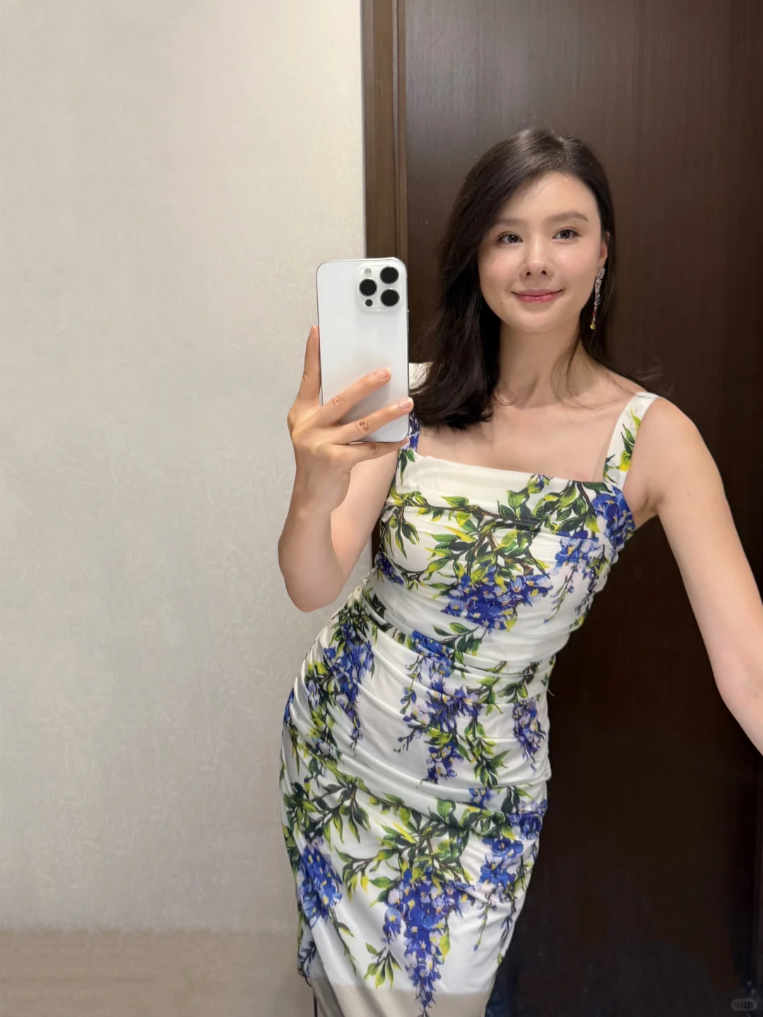 温柔女人味穿搭｜碎花裙的季节