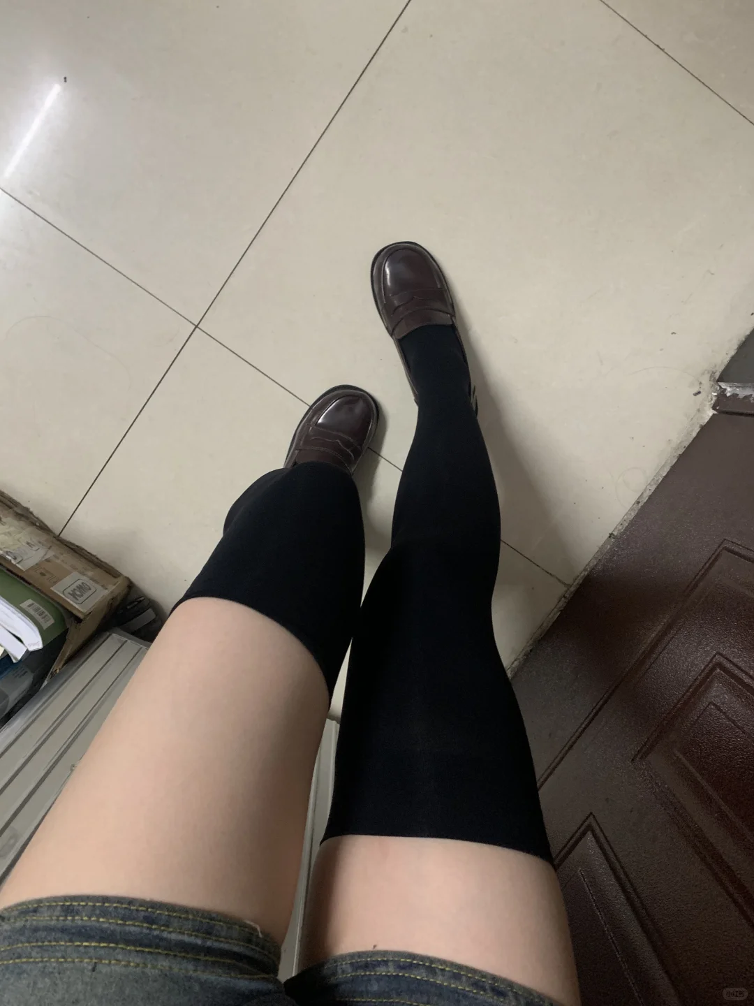 不同jk袜长度上身对比～