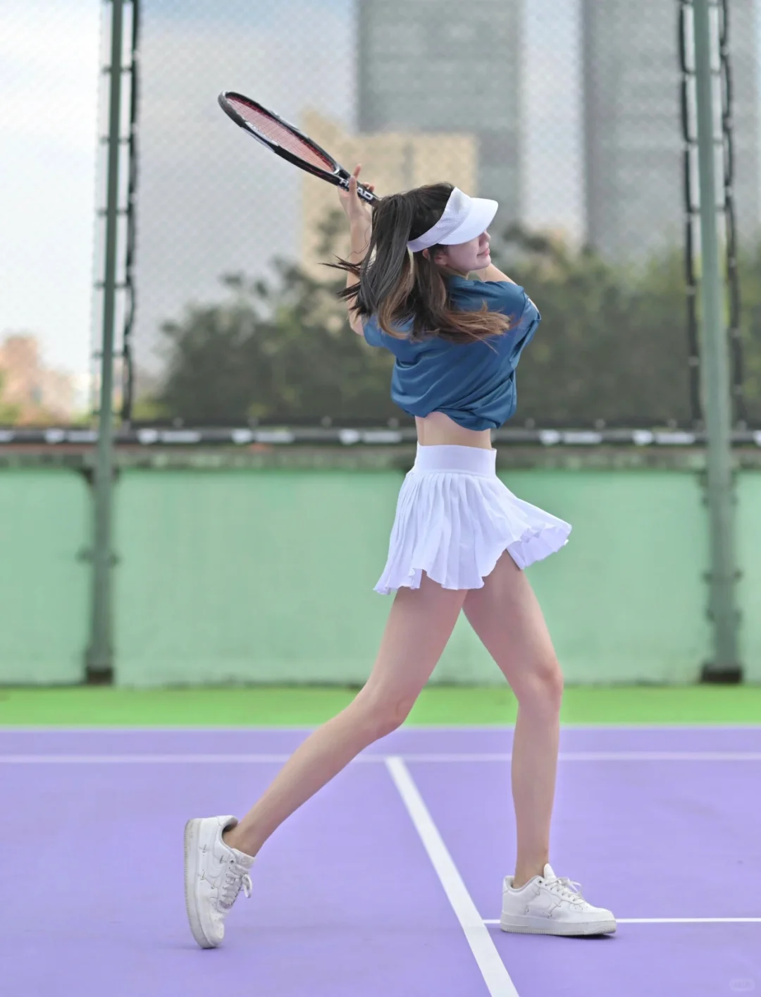 治愈系运动穿搭！🎾网球活力少女get 💓