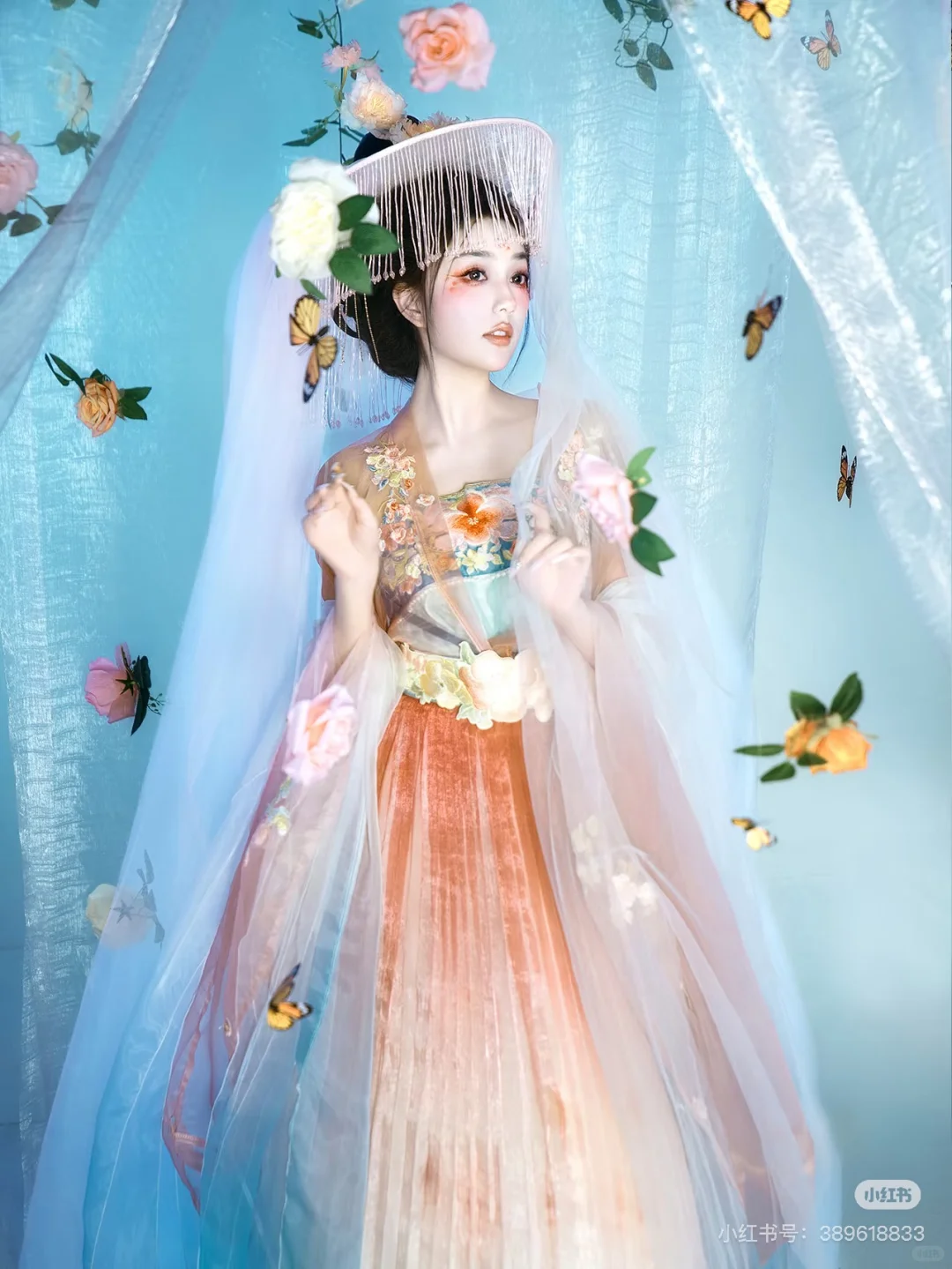 古风写真，是落入凡间的仙女🧚