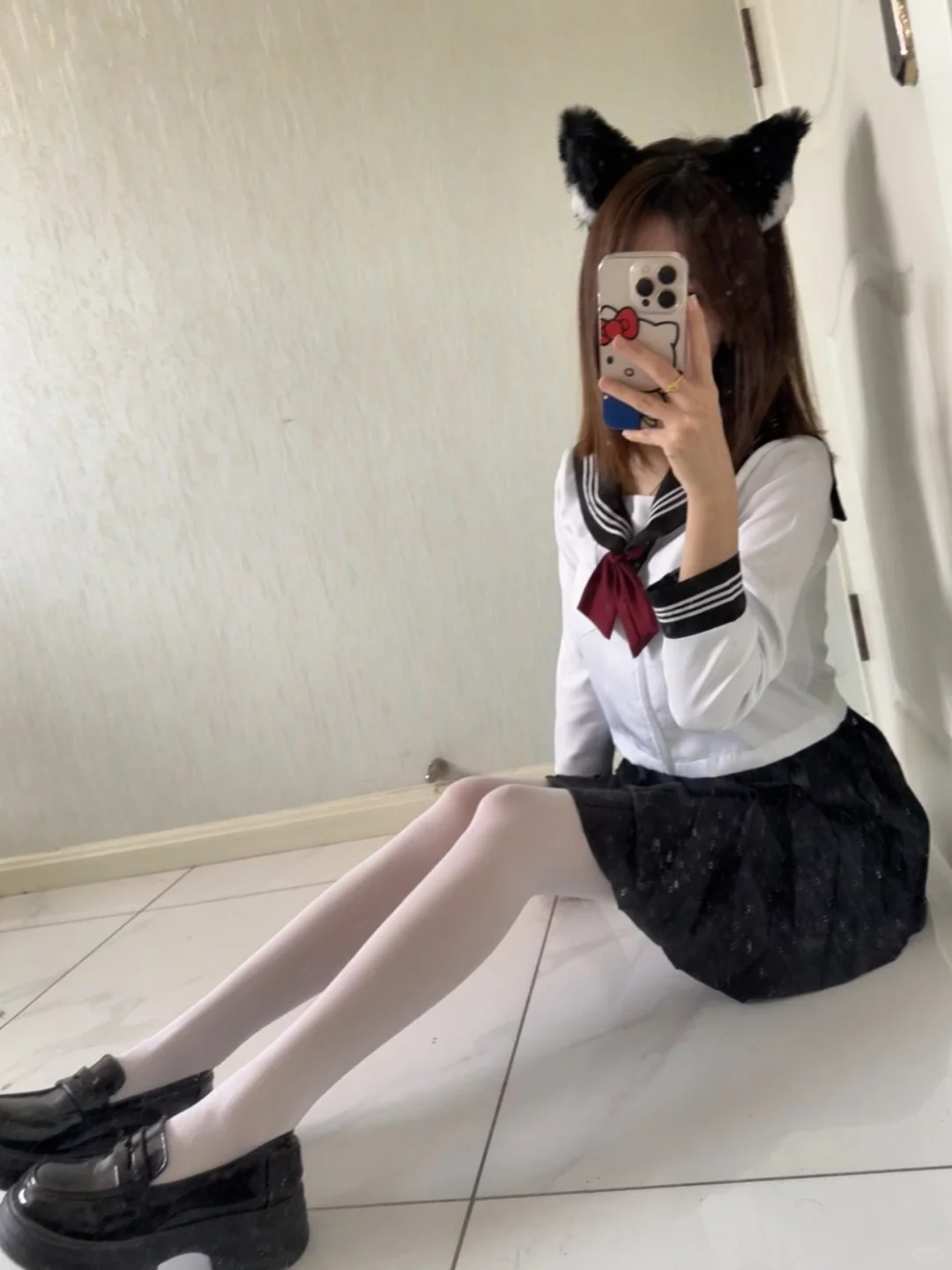 JK白色套装