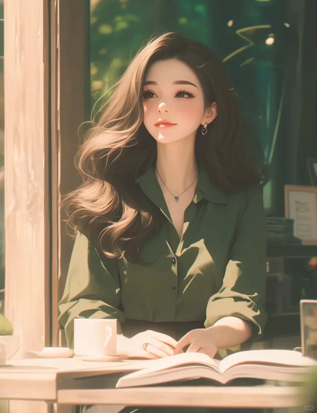 头像｜治愈系氛围感唯美女生头像