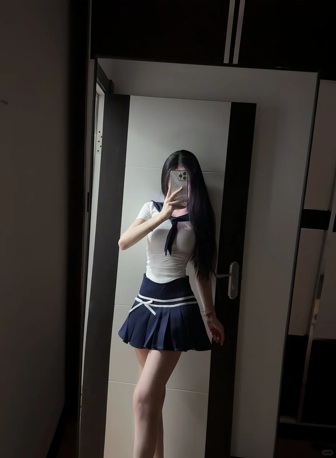 左滑上身！不愧是学院风