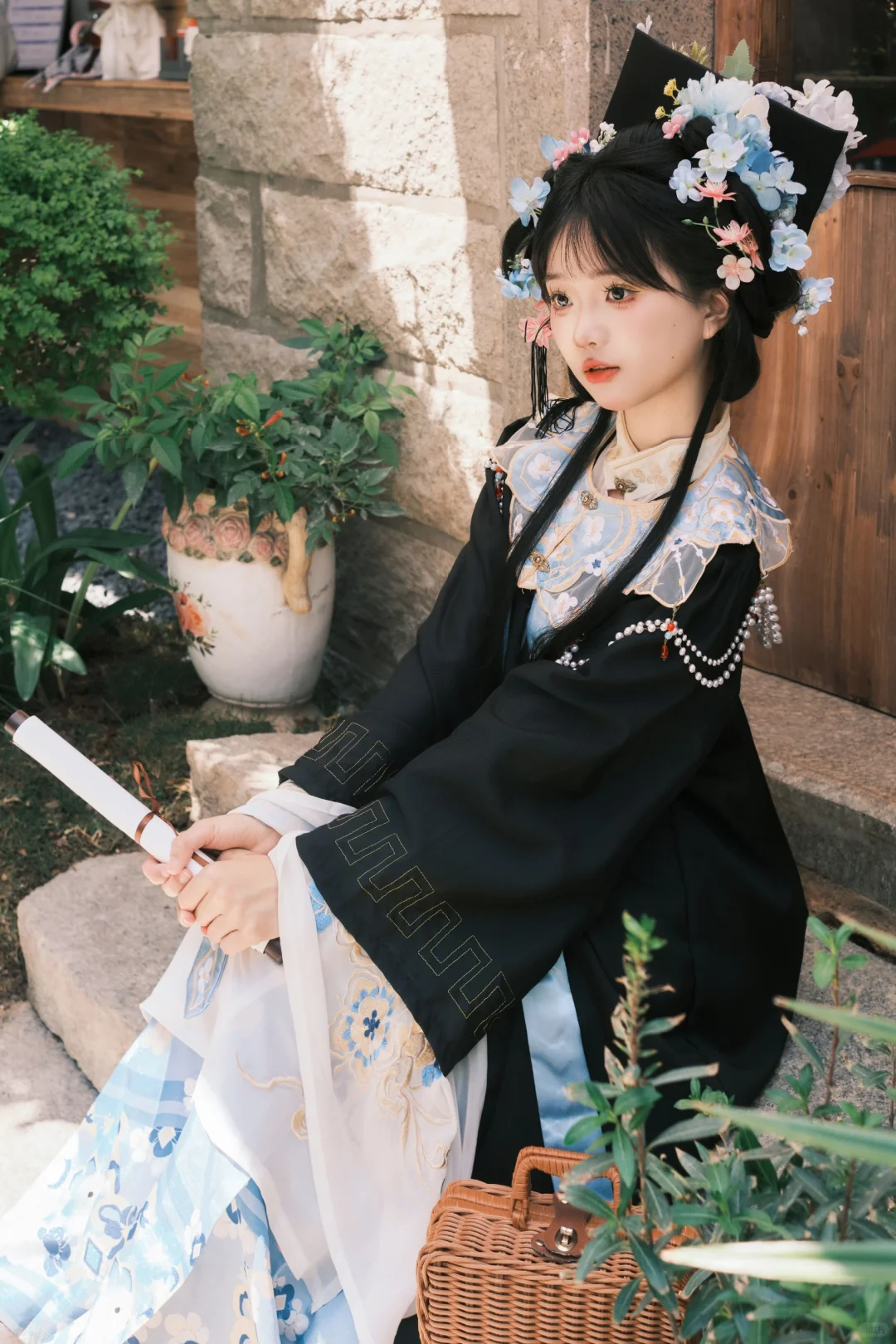终于懂了赵丽颖为什么来泉州做簪花女🌸