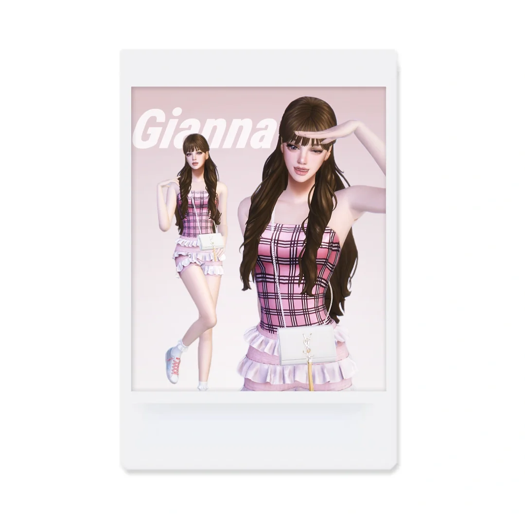 Sims4 I Gianna活力美宝！💕女爱豆人物分享～