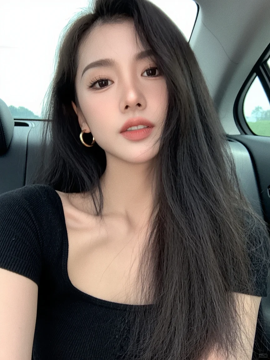 黑发👄红唇与东方女人独有的韵