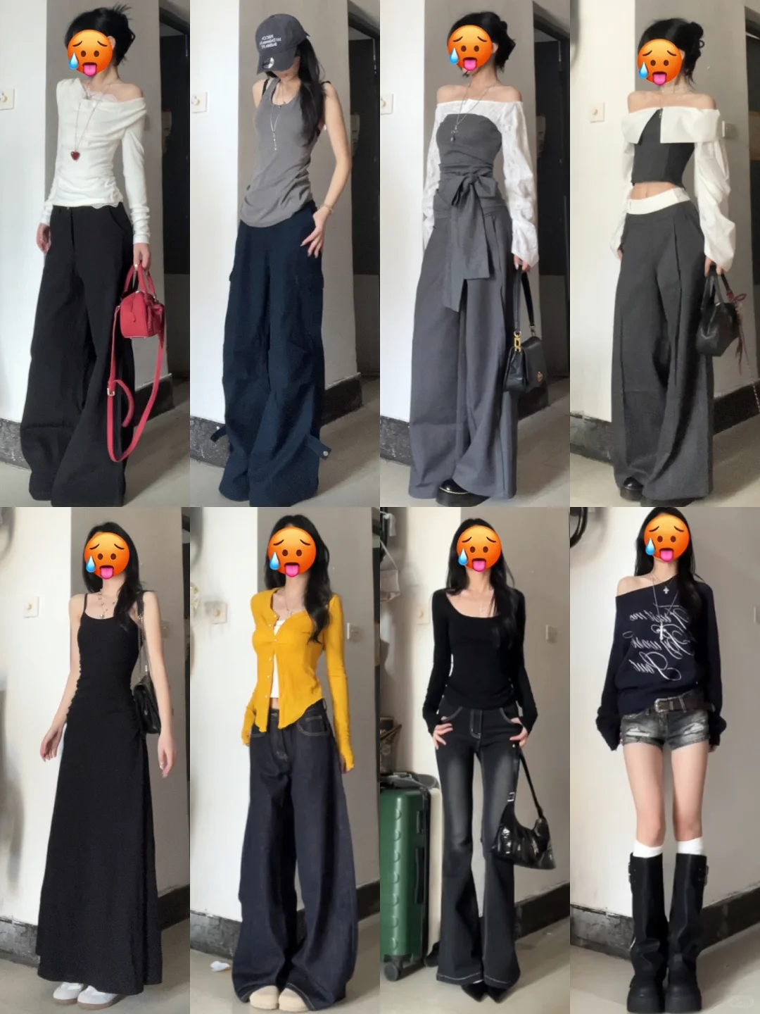 32套｜早春复古辣妹风穿搭！