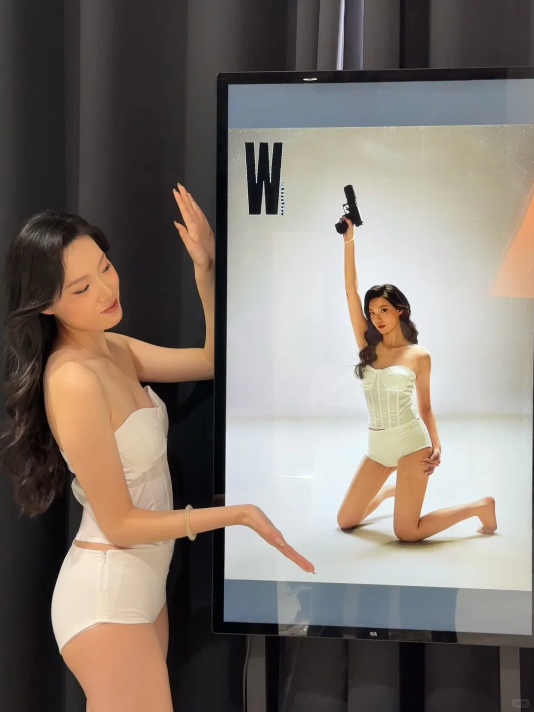 终于拍上邦女郎啦！！！