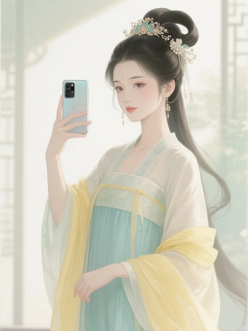 【穿越古代】你觉得哪个发型最配这套衣服~