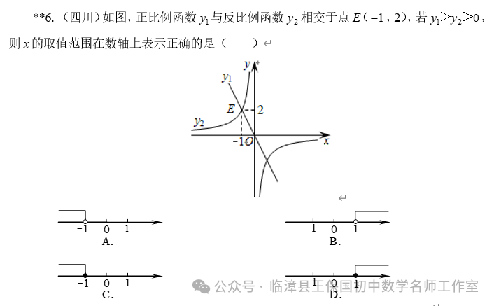 第94期【中考复习系列】在不等式中应用数形结合思想 第21张