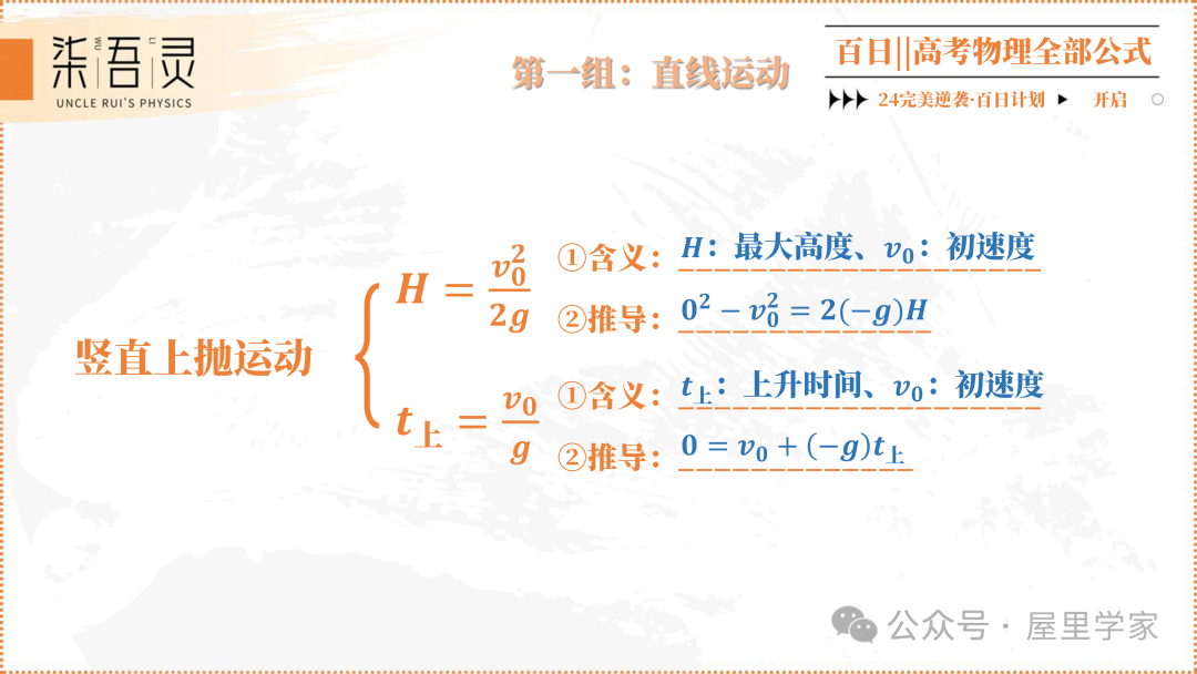 高考物理 | 2024版高中物理公式总结 第4张