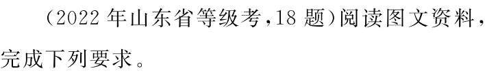 地理 |高考地理核心素养提升(二)一一综合思维综合练 第20张