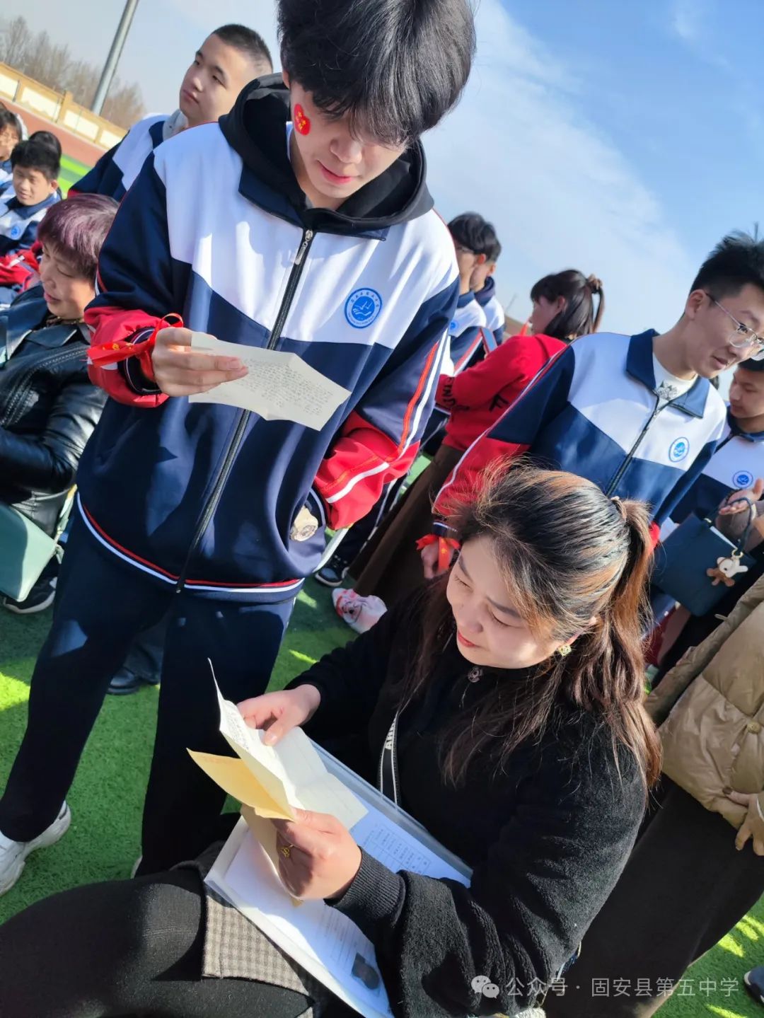 龙年中考燃激情  冲刺中考创辉煌——固安县第五中学九年级百日誓师大会 第64张