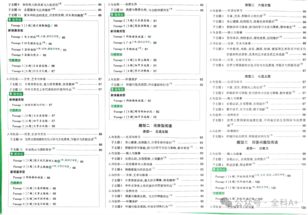 【2024中考辅导】《初中•中考真题分类与新考法》(语数英物化历道地) 第11张