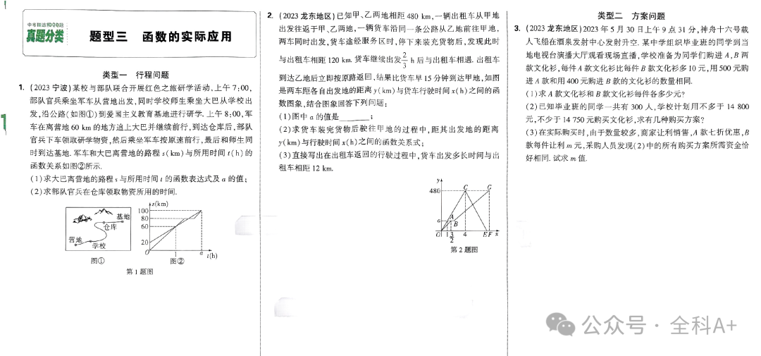 【2024中考辅导】《初中•中考真题分类与新考法》(语数英物化历道地) 第9张