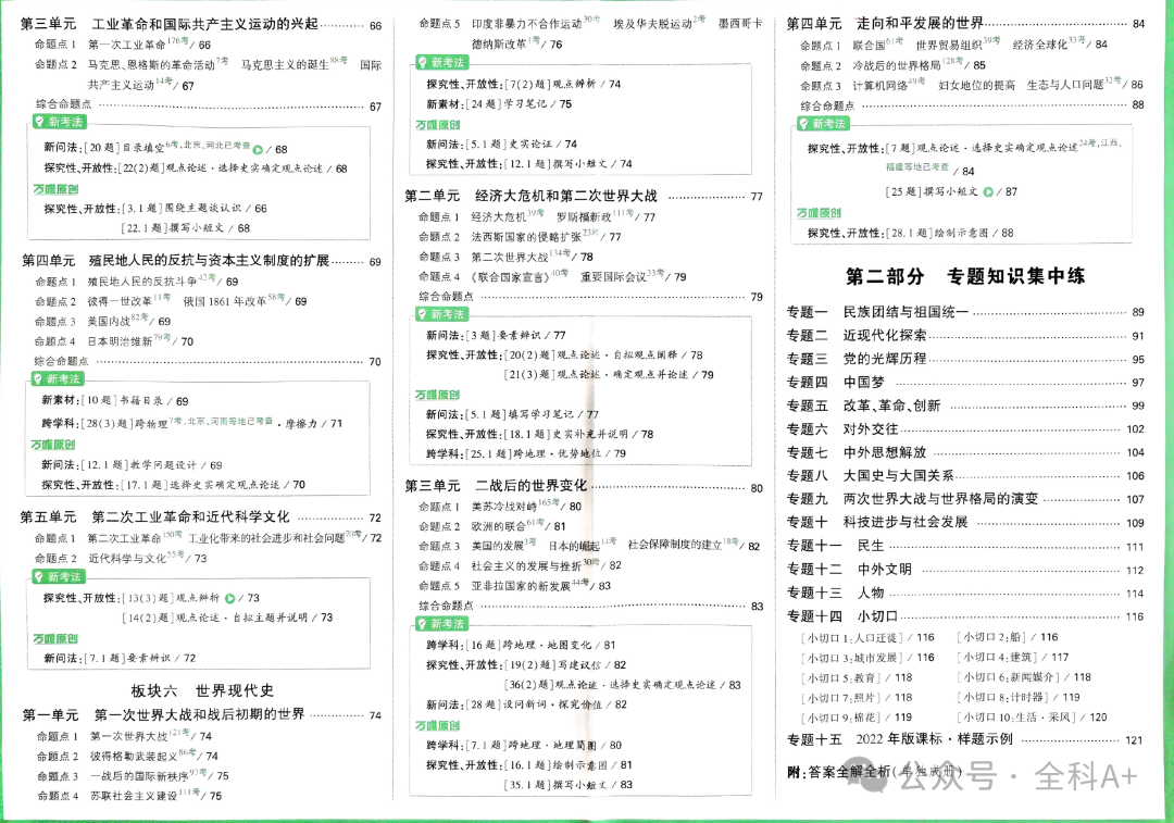 【2024中考辅导】《初中•中考真题分类与新考法》(语数英物化历道地) 第15张