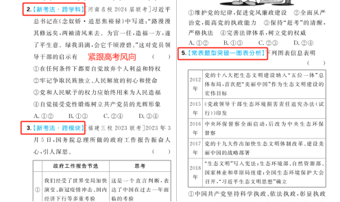 高考政治丨考前“抱佛脚”攻略 第10张