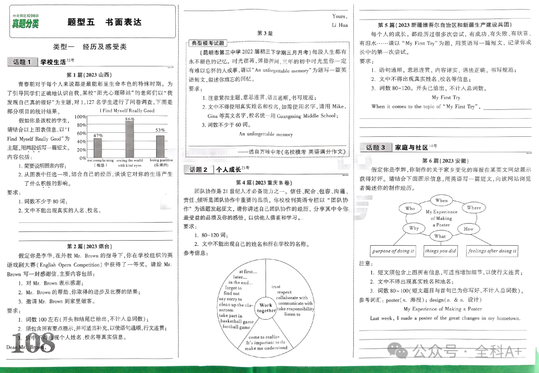 【2024中考辅导】《初中•中考真题分类与新考法》(语数英物化历道地) 第12张