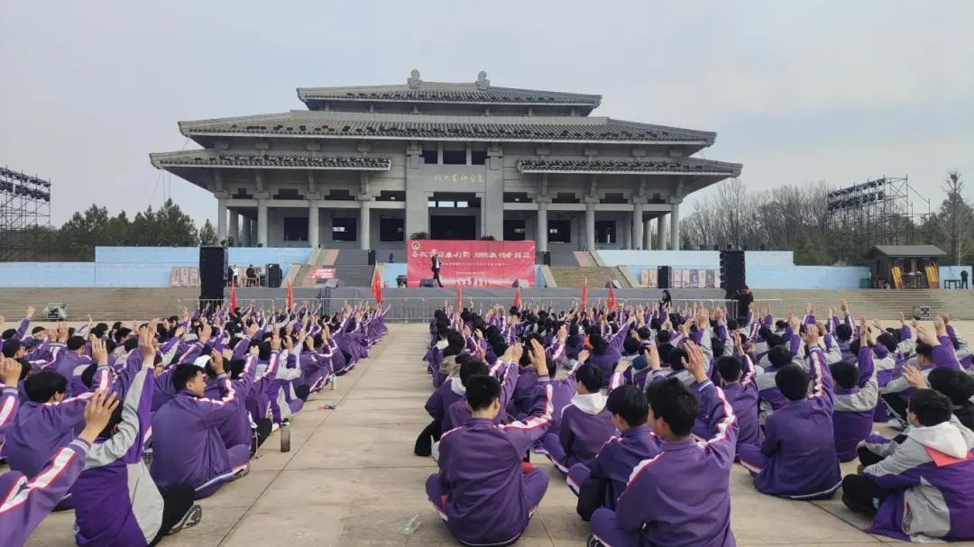 厉兵秣马迎中考 百日誓师赴新程——记炎帝学校中考百日誓师大会 第114张