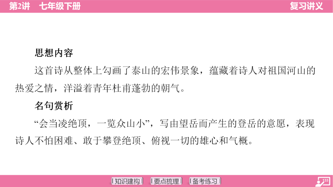 2024年中考语文复习:七年级下册知识要点梳理ppt 第134张