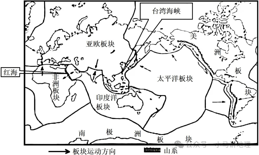 地理中考复习每天五道题18:陆地和海洋 第4张