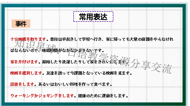 高考日语作文:叙事感想专题作文  课件 第18张