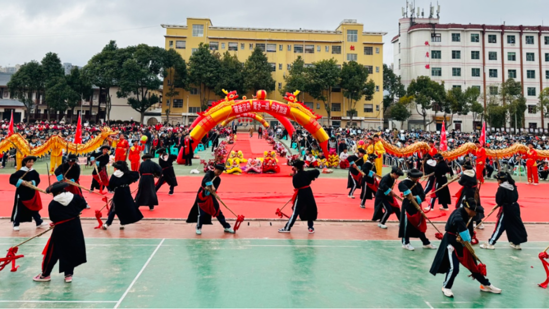 中考!我们来了 | 贵定县各初中中考百日誓师现场!看完热血沸腾了 第3张