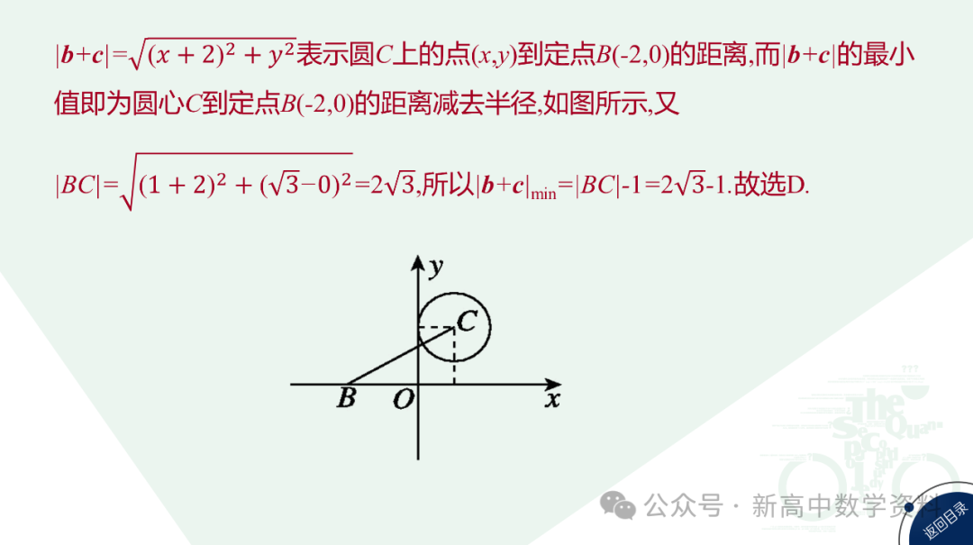 2024新高考二轮百日冲刺:高考进阶3  隐圆问题 第11张