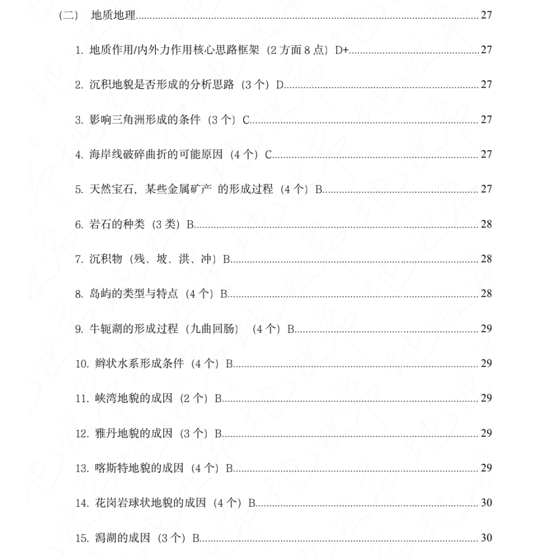 【高性价比】高考地理主观题答题思路(视频+工具书包邮) 第7张