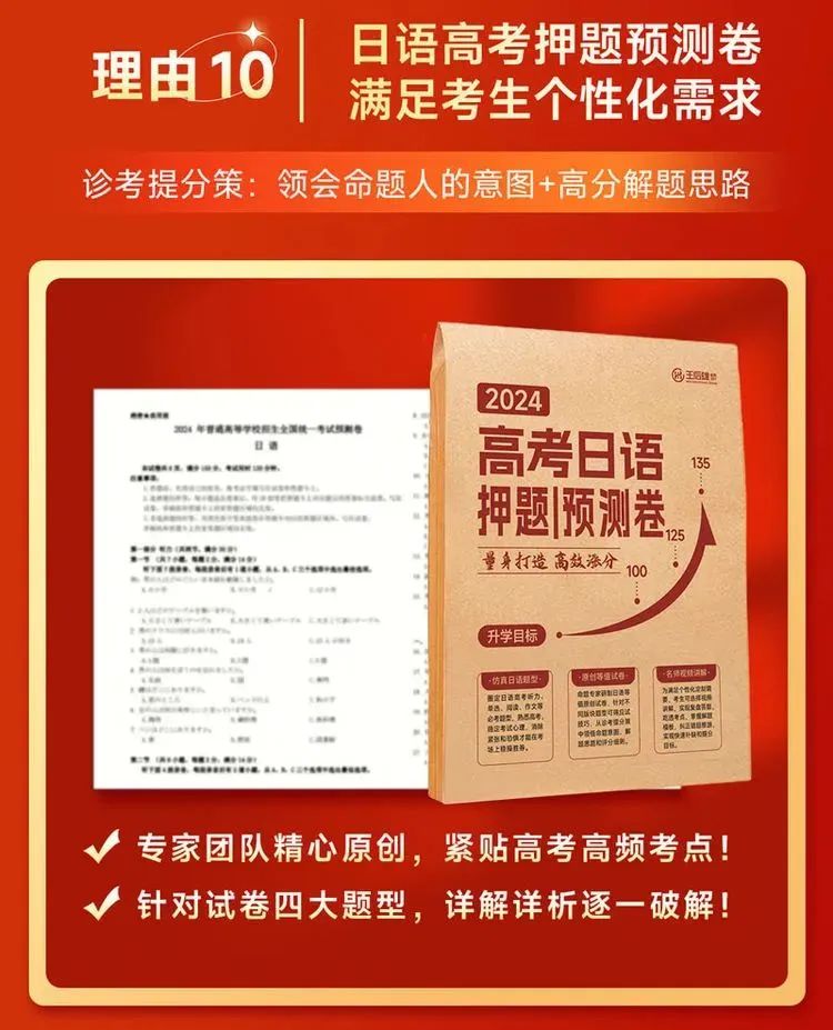 高考提分秘籍 | 2024版王后雄《高考押题丨预测卷》火热预售中,预订从速! 第22张