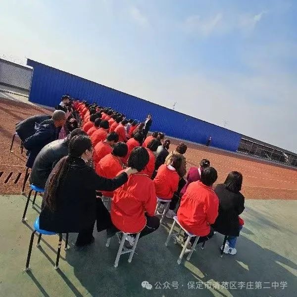 奋战百日  圆梦中考——清苑李庄第二中学2024中考百日誓师大会 第75张