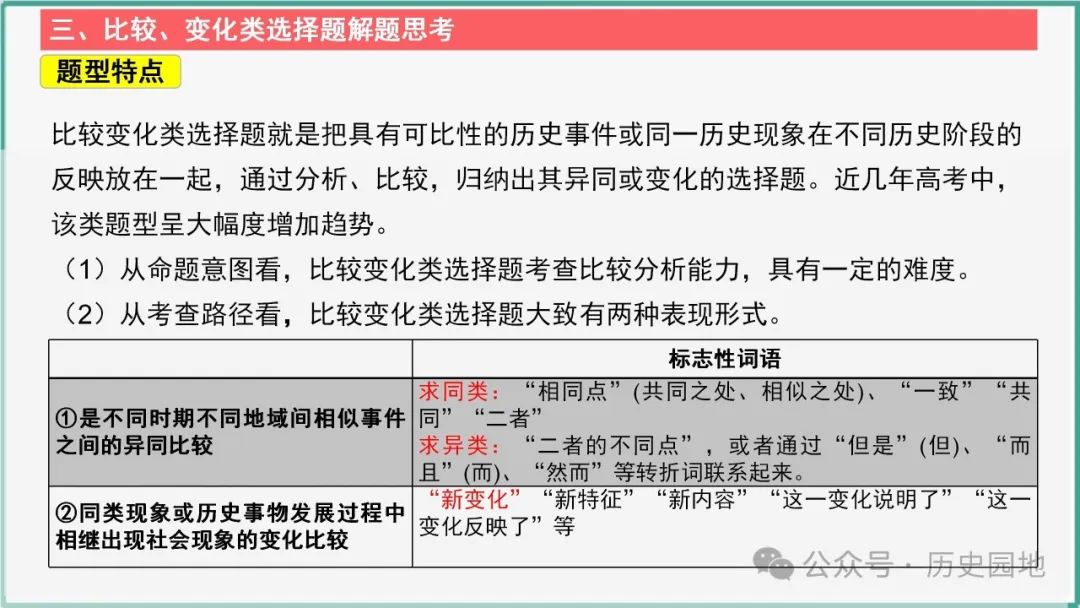 授之以渔 | 2024届高考历史选择题解题技巧和方法:特殊选择题特殊对待【课件+专项训练】 第21张