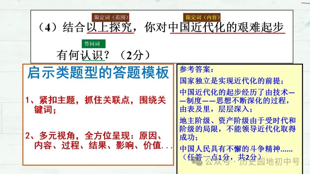 中考复习 | lzp362422:2024年中考主观题解题指导课件 第12张