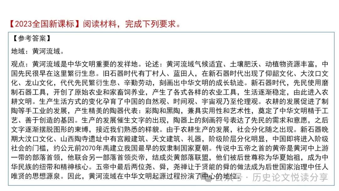 高考历史小论文题型分类及答题技巧 第11张