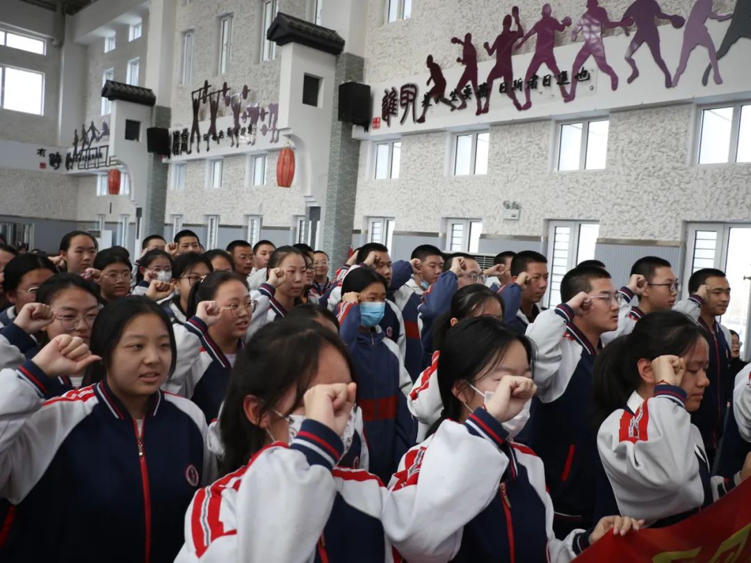 “热辣滚烫”迎中考,“龙马精神”战百日|呼市实验东河 第34张