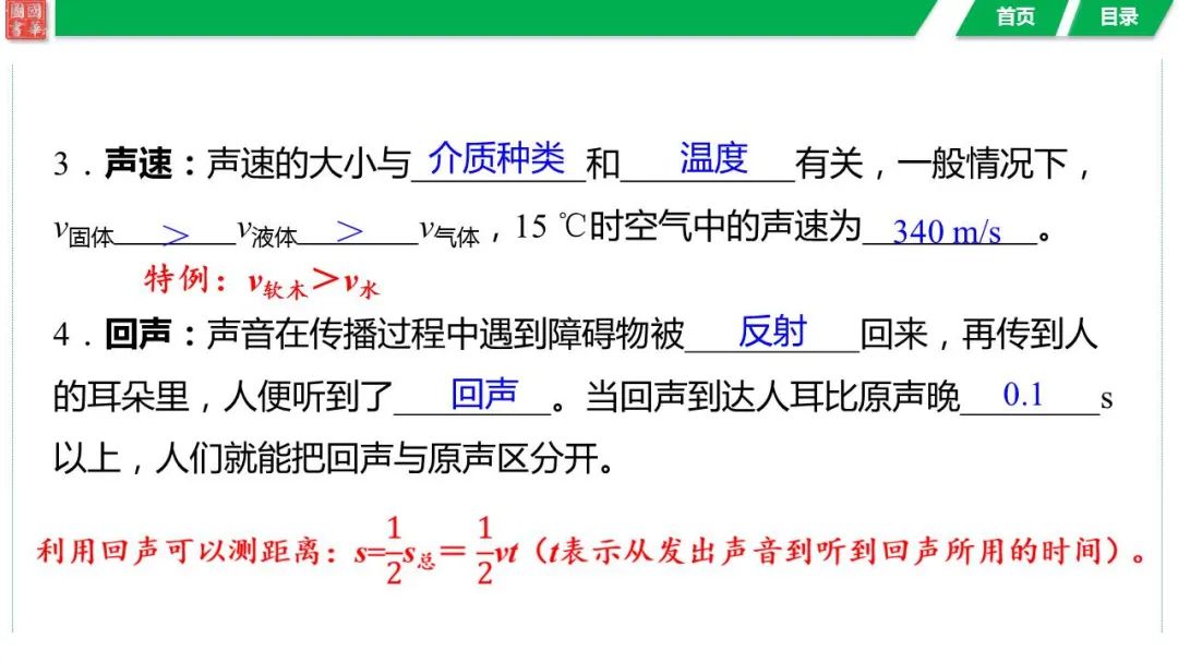 中考复习  第一讲 声现象 第7张