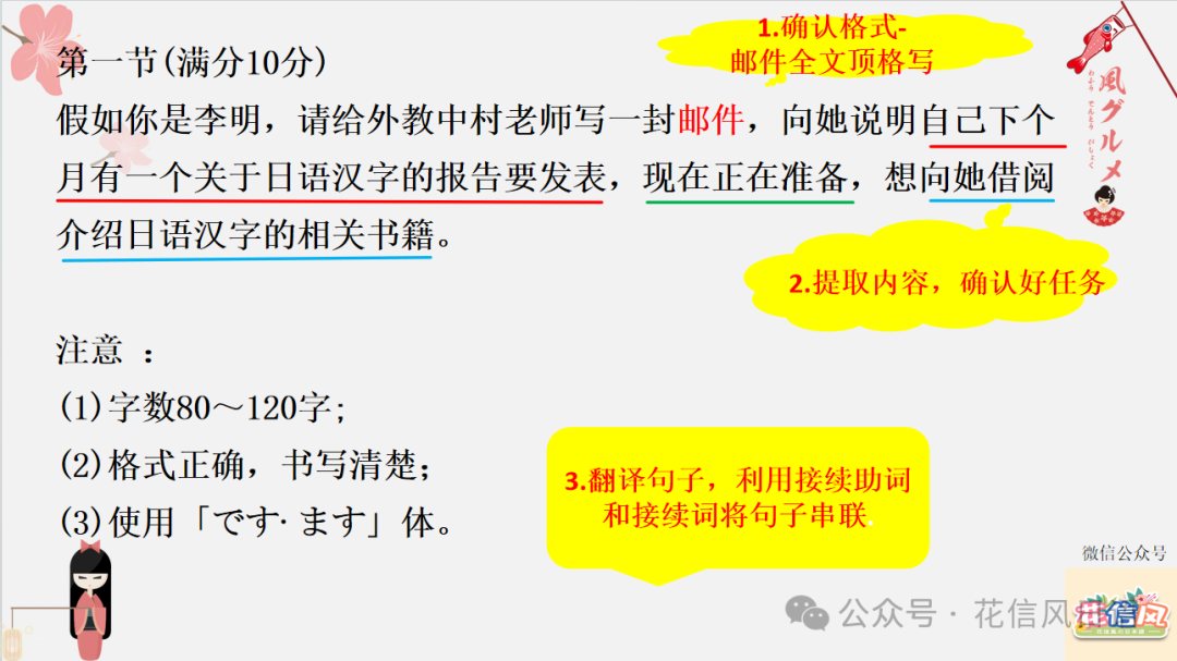 高考日语资讯(五)2024届3月14日广东一模 作文PPT详解篇 第1张