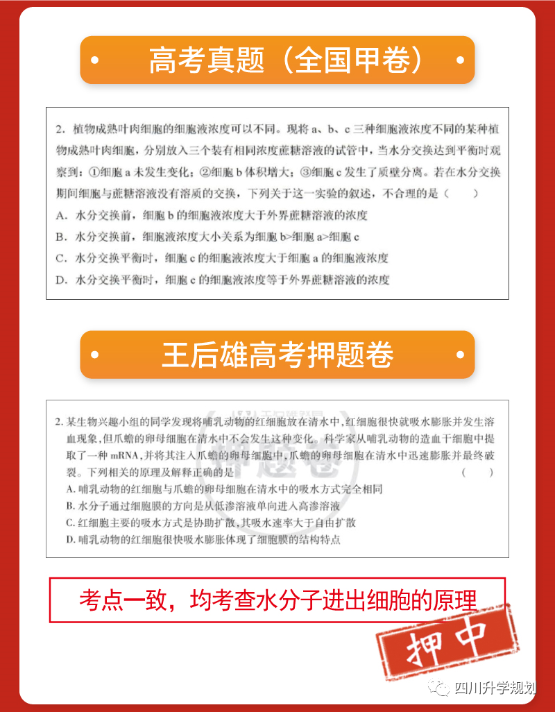 【高考】24届成都二诊今日开考!语文、数学高清试题 第31张