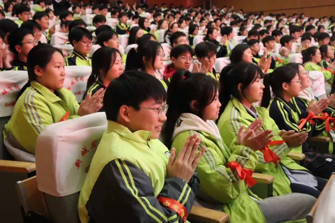 筑梦百日 决战中考——柘城县新城学校八九年级中考百日誓师大会 第39张