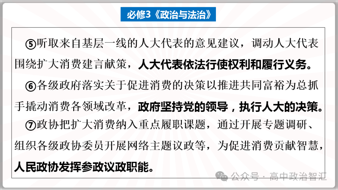 2024高考政治●时政热点专题十三 恢复扩大消费20条(课件+Word文档) 第9张