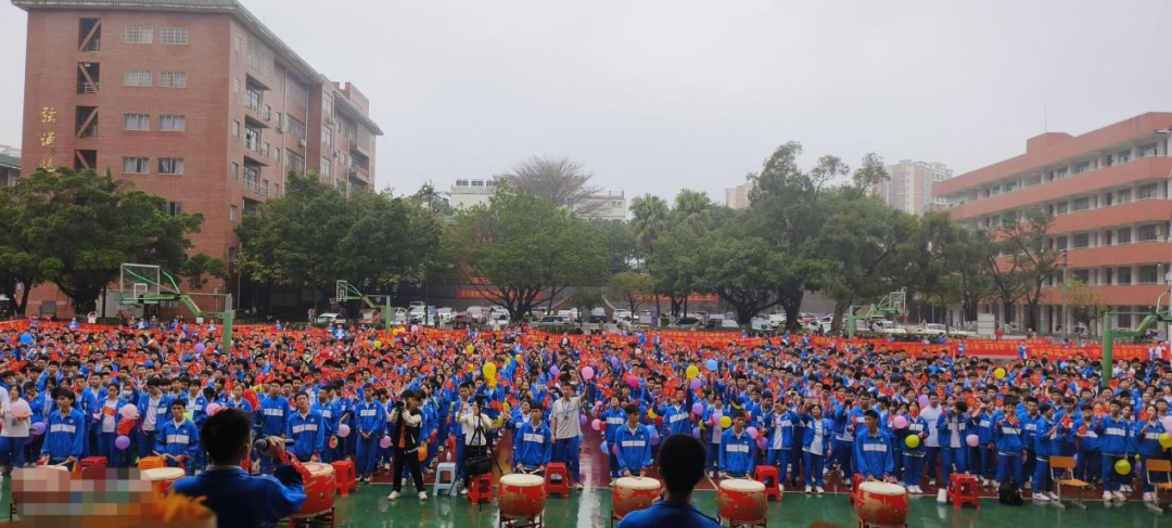 百日誓师酬壮志,六月中考铸辉煌——钦州市第一中学2024年中考百日誓师大会 第4张