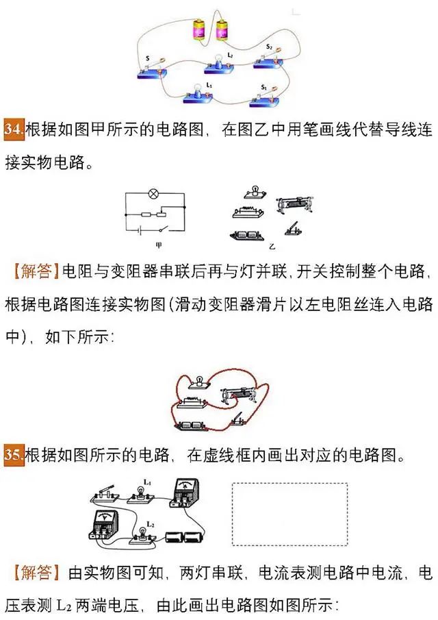 福利领取丨【初中物理】中考物理作图题专项练习,必看!!! 第22张