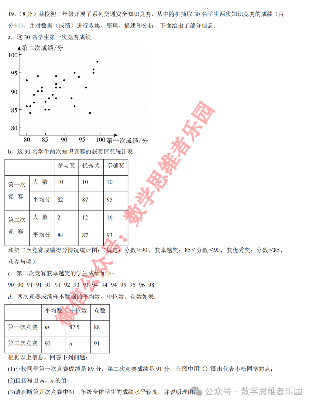 【宁波九校 中考一模】2024宁波九校3月中考一模4科真题(样卷)! 第7张