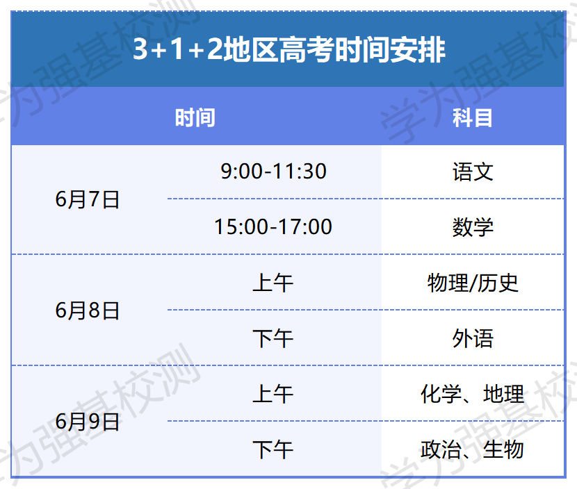 速递!2024全国高考时间确定~ 第4张