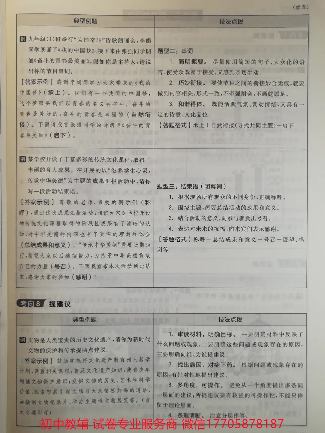 2024全品中考 复习方案 语文 第98张