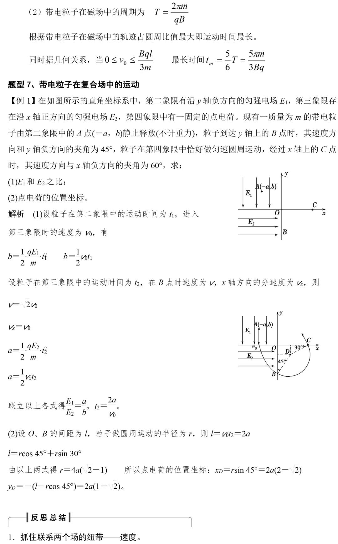 高考物理 | 计算类压轴题解题技巧+8大类答题模板 第16张