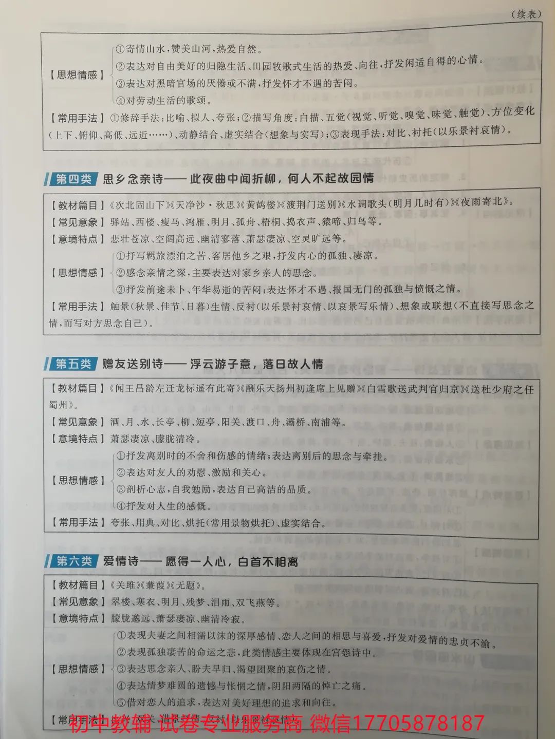 2024全品中考 复习方案 语文 第58张