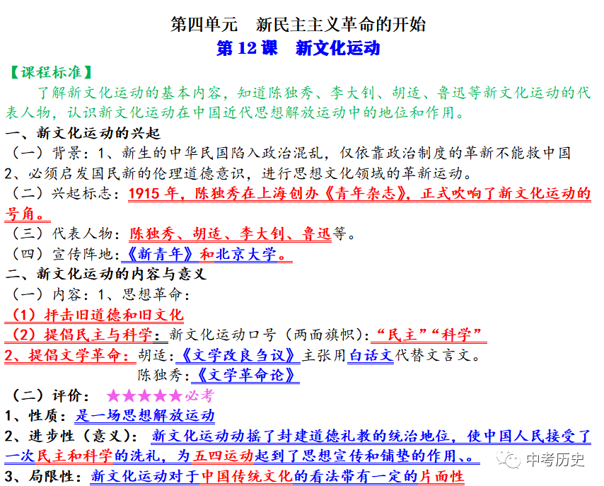 2024年中考历史一轮精品课件+教案+习题 第99张